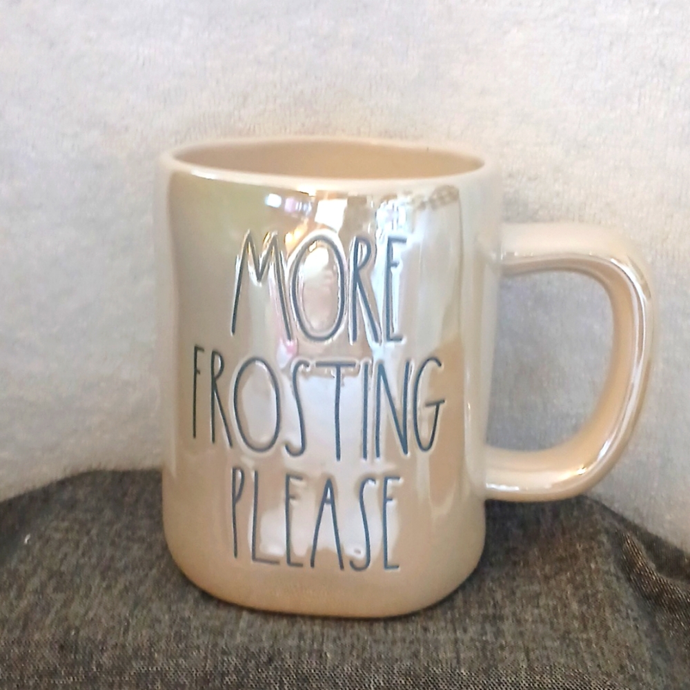 More Frosting please mug by Rae Dunn
